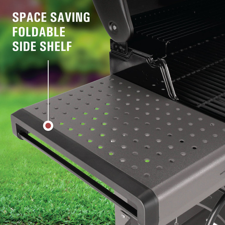 Coleman 3-Burner Stainless Steel Propane Gas Grill with Side Burner