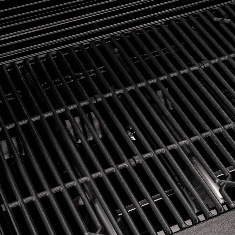 Coleman 3-Burner Stainless Steel Propane Gas Grill with Side Burner