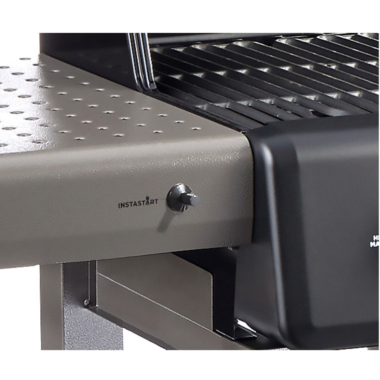 Coleman 3-Burner Stainless Steel Propane Gas Grill with Side Burner