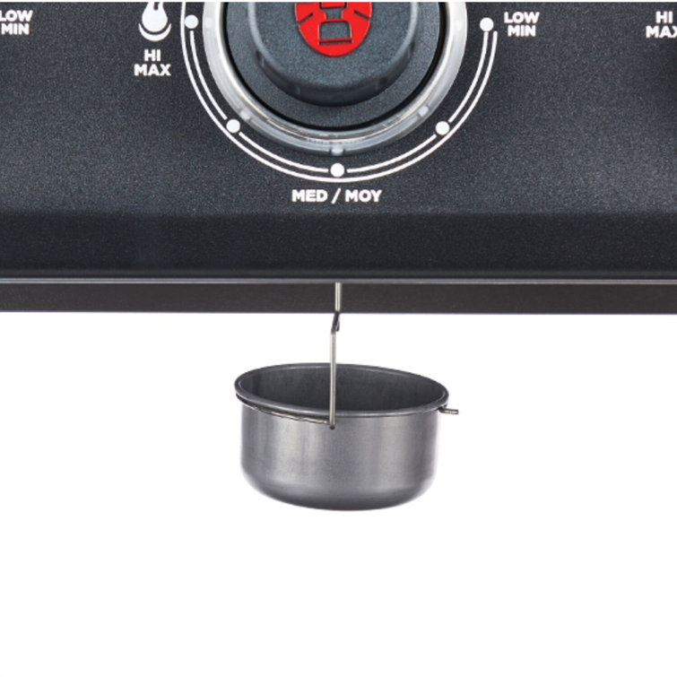Coleman 3-Burner Stainless Steel Propane Gas Grill with Side Burner