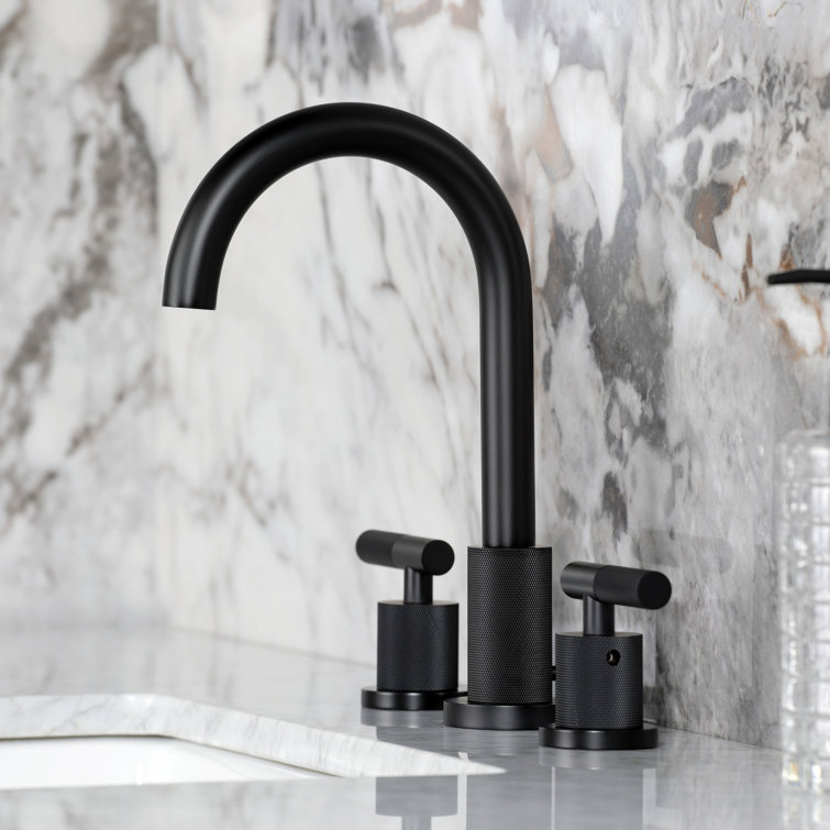 Manhattan Elegance Oil Rubbed Bronze Widespread Bathroom Faucet