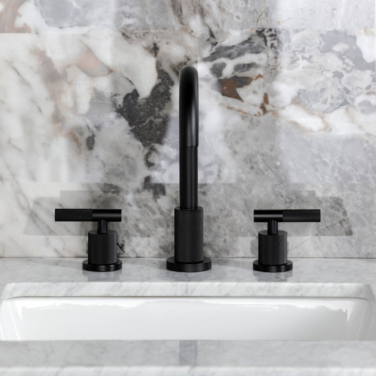 Manhattan Elegance Oil Rubbed Bronze Widespread Bathroom Faucet