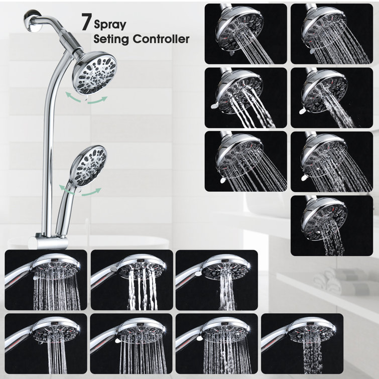 CARPET MAN FLOORING, INC. GDF14A71343Q 7 Spray Patterns Shower Showerheads
