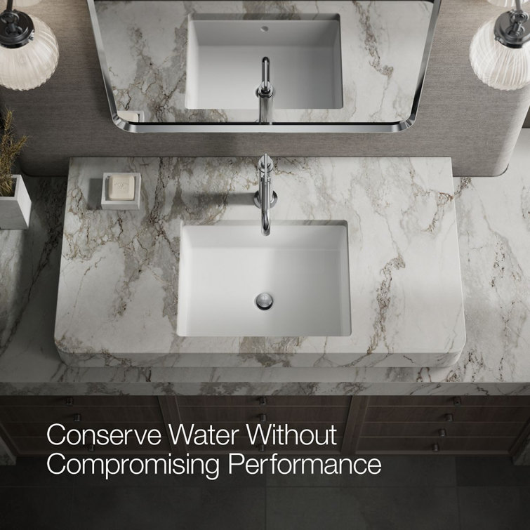 Polished Chrome Single-Handle Bathroom Sink Faucet