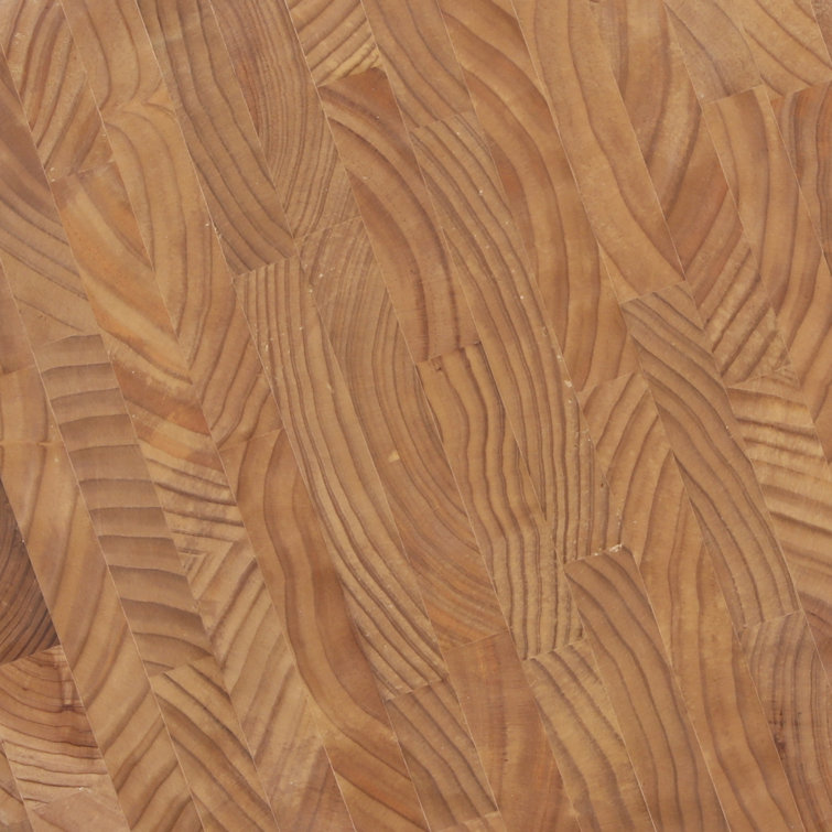 Natural Pine Round Solid Wood Pedestal End Table