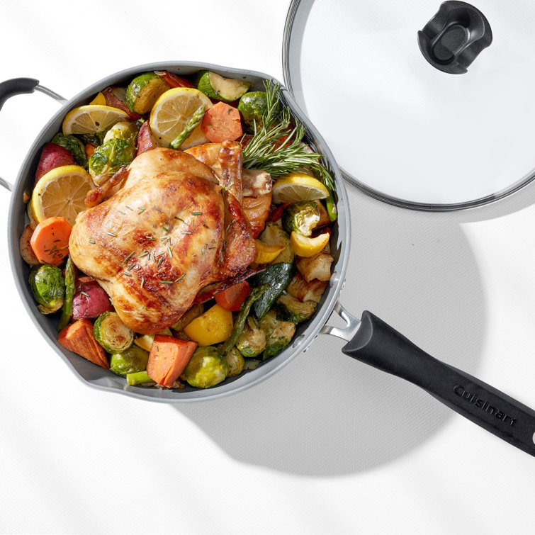 Coconut Cream Aluminum Non-Stick 4-Piece Pan Set