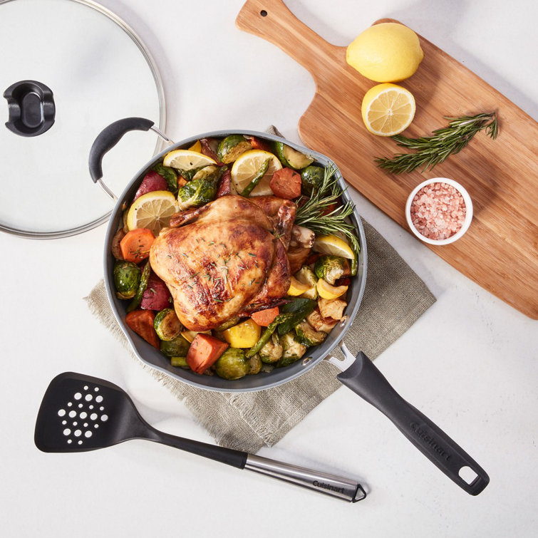 Coconut Cream Aluminum Non-Stick 4-Piece Pan Set