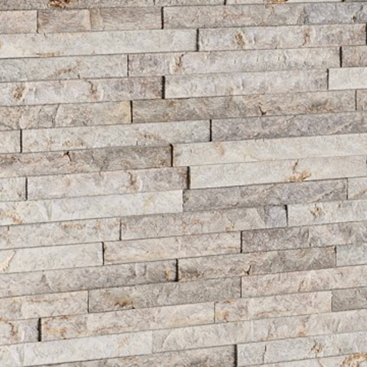 Vanilla Split Face Marble Wall Tile 3x12 for Bathroom and Kitchen