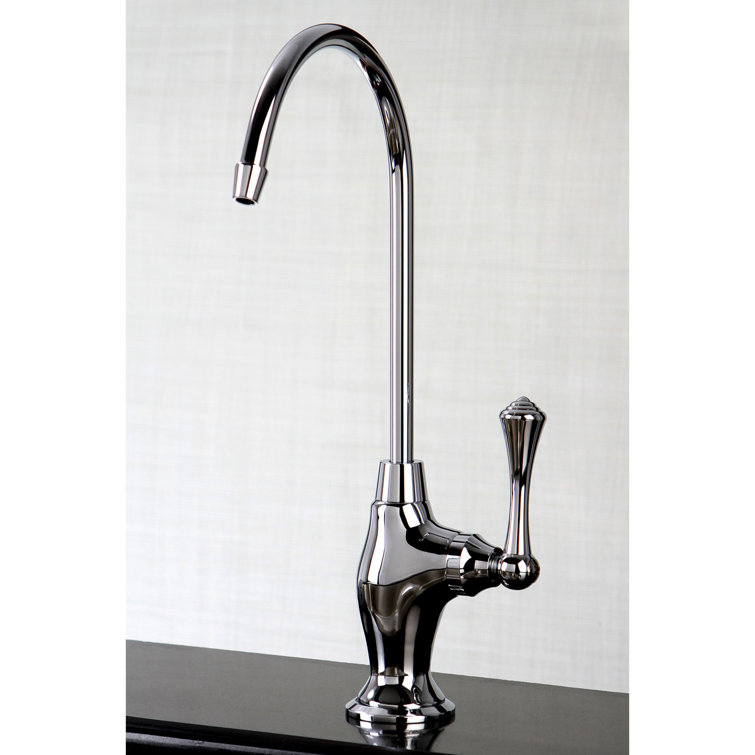 Polished Chrome Vintage Single Handle Water Filtration Faucet