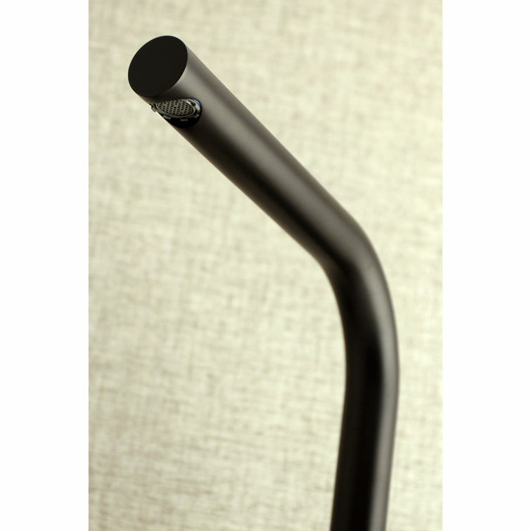Concord Matte Black Modern Wall Mount Kitchen Faucet