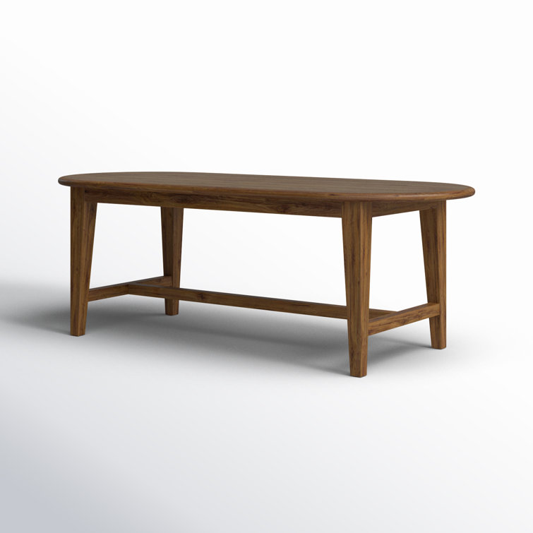 87" Weathered Pine Oval Farmhouse Dining Table