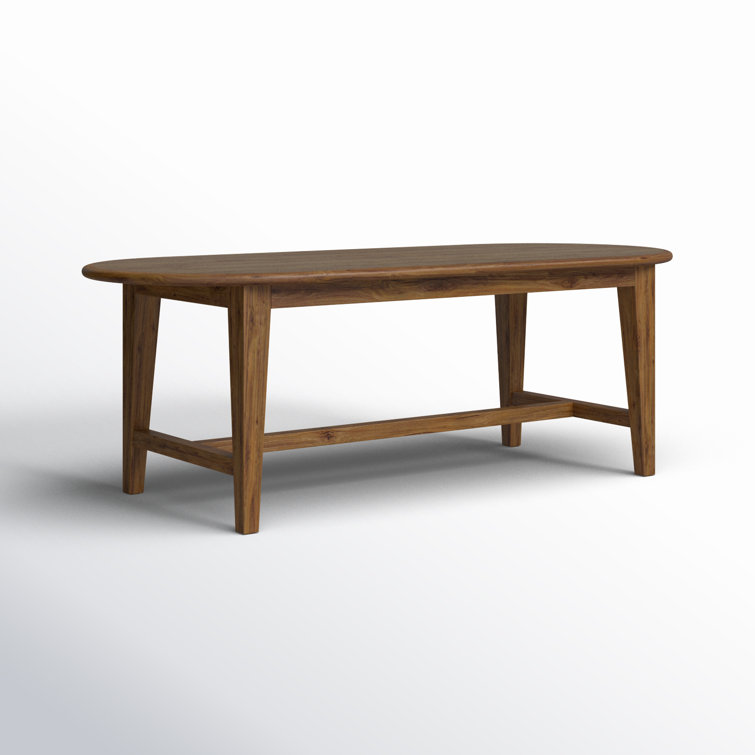 87" Weathered Pine Oval Farmhouse Dining Table