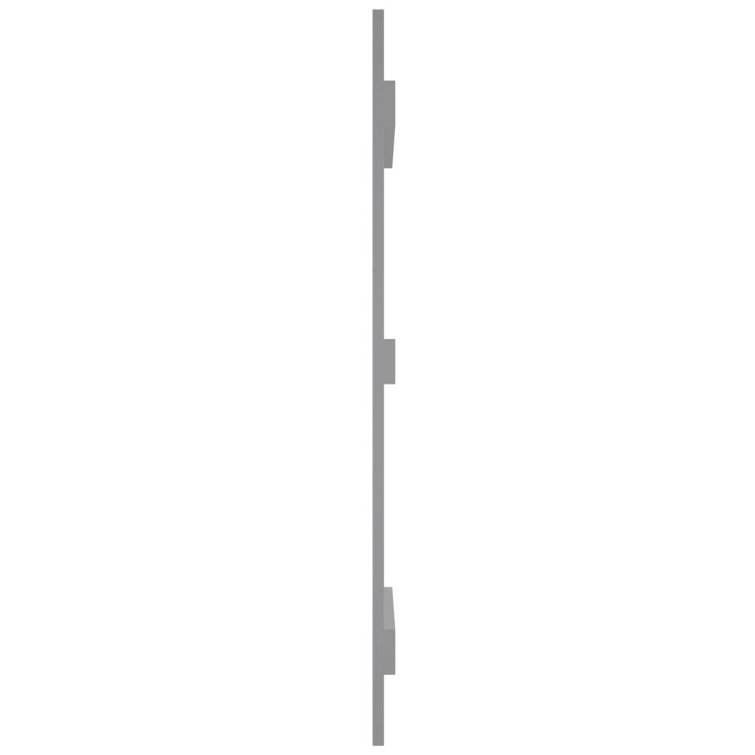 Gray Vinyl 71" Board-n-Batten Exterior Shutters with Installation Kit