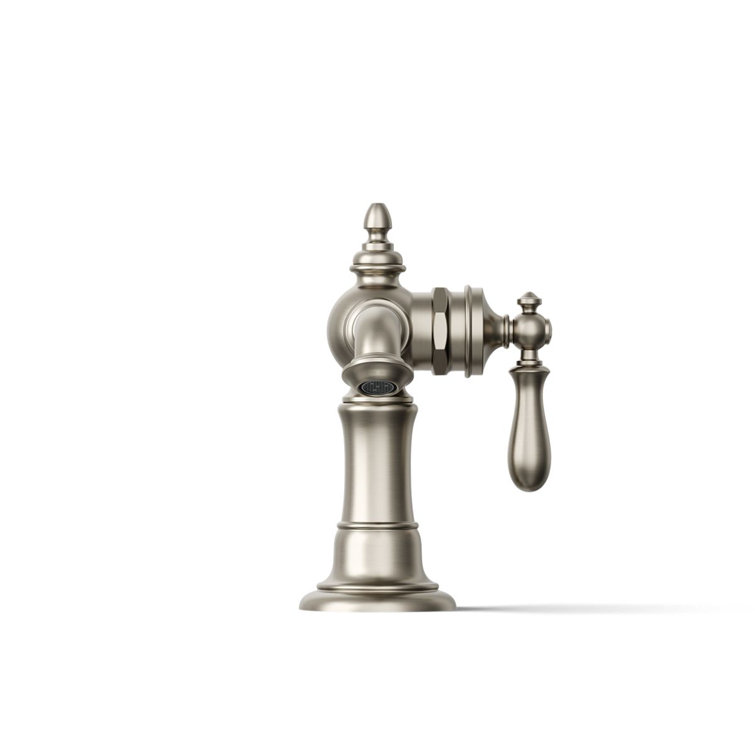 Artifacts Vibrant Brushed Nickel Single-Hole Bathroom Faucet