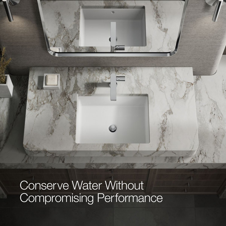 Composed Polished Chrome Single-Handle Bathroom Faucet