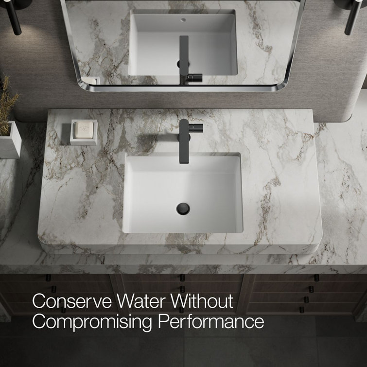 Minimalist Matte Black Single-Handle Bathroom Faucet