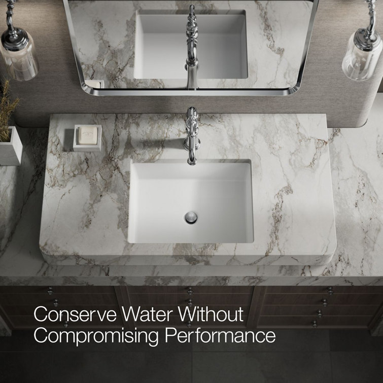 Artifacts Polished Chrome Single-Handle Modern Bathroom Faucet