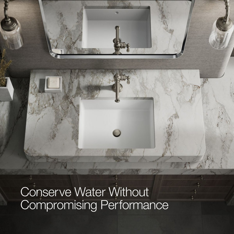Artifacts Vibrant Brushed Nickel Single-Hole Bathroom Faucet