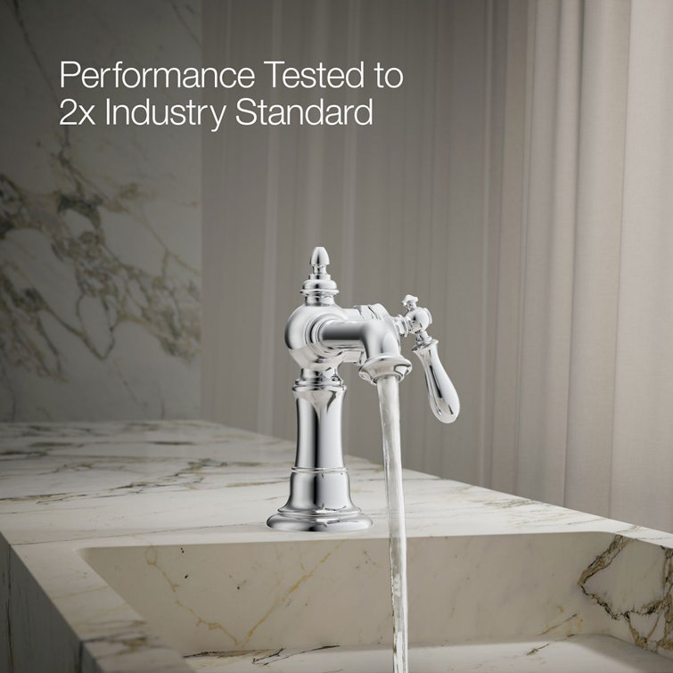 Artifacts Polished Chrome Single-Handle Bathroom Faucet