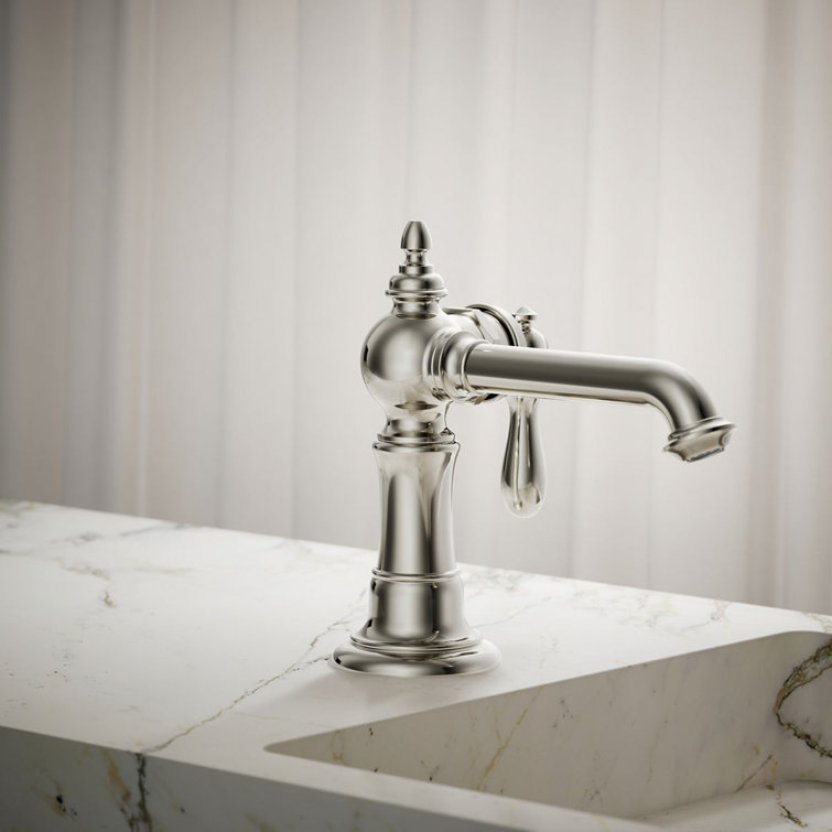 Artifacts Polished Nickel Single-Handle Bathroom Faucet