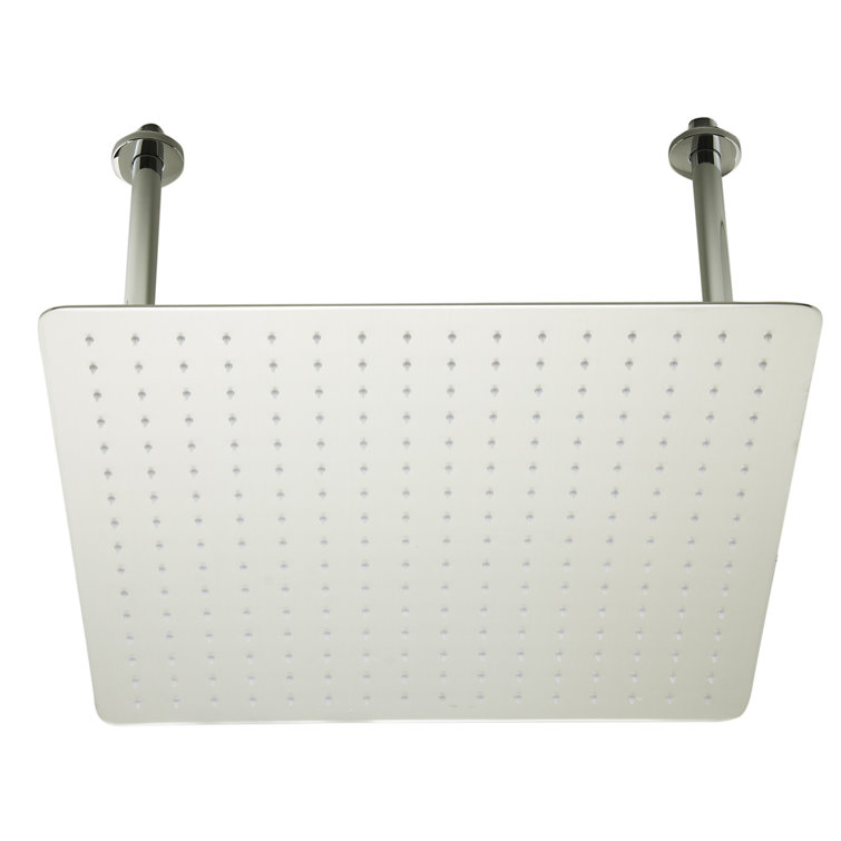 22'' Square Stainless Steel Ceiling Mounted Rain Shower Head