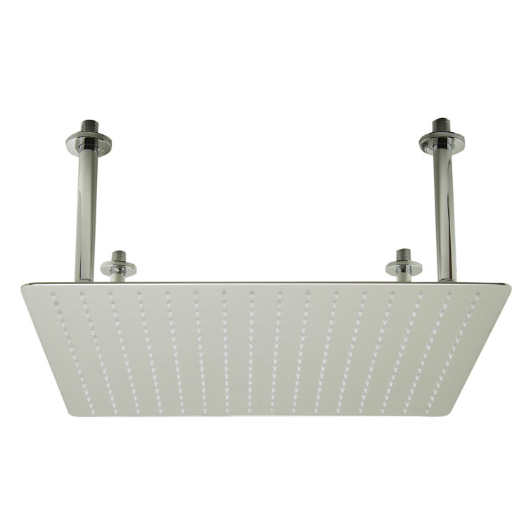 22'' Square Stainless Steel Ceiling Mounted Rain Shower Head