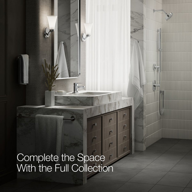 July Polished Chrome Single-Handle 4-in Centerset Bathroom Faucet
