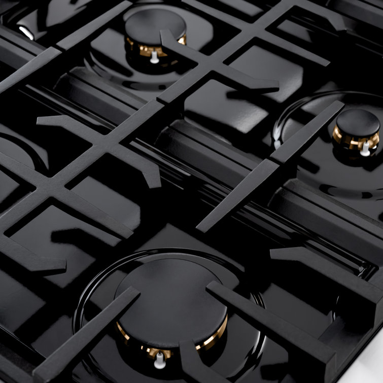 48" Stainless Steel Dual Fuel Range with 8 Burners and Griddle