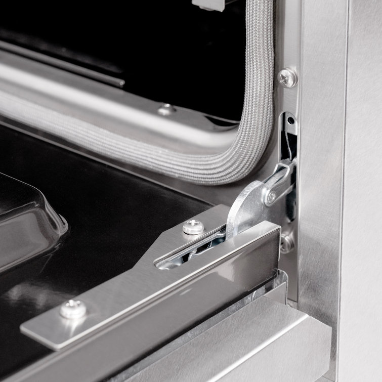 48" Stainless Steel Double Oven Gas Range with 8 Burners