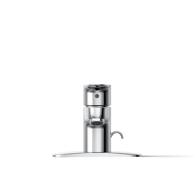 July Polished Chrome Single-Handle 4-in Centerset Bathroom Faucet