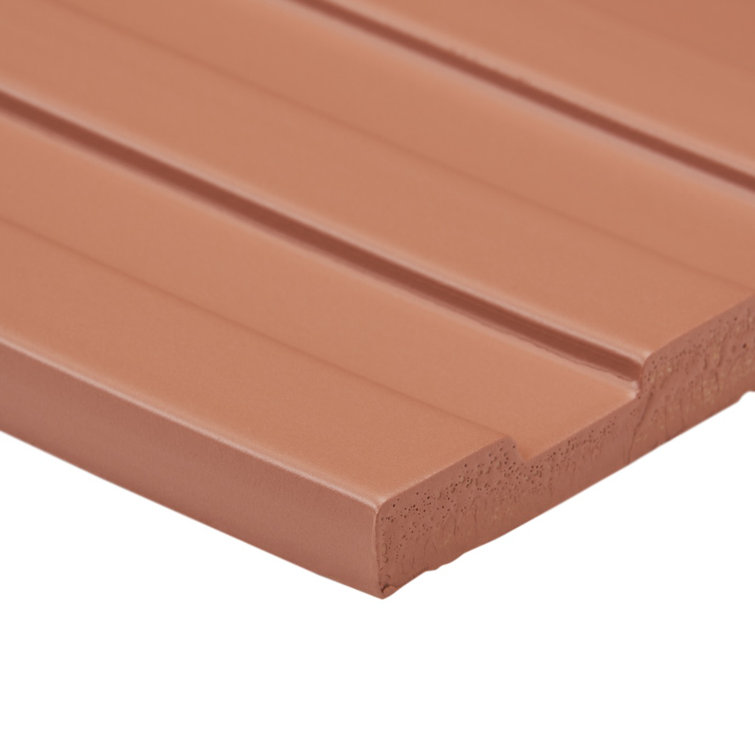 Terracotta 6x18 Matte Porcelain Fluted Wall Tile