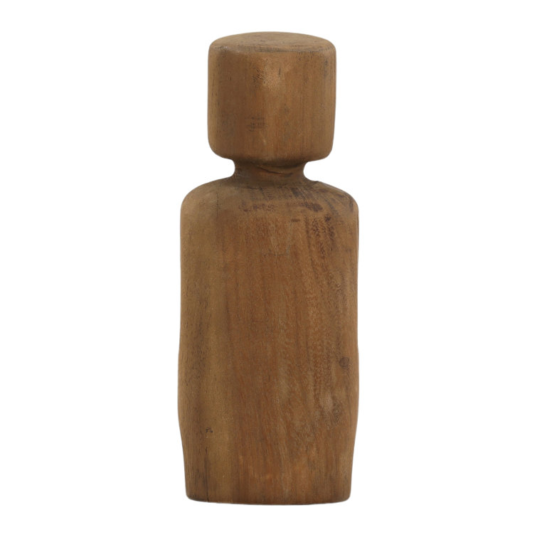 Natural Suar Wood Handcrafted Figurine Sculpture