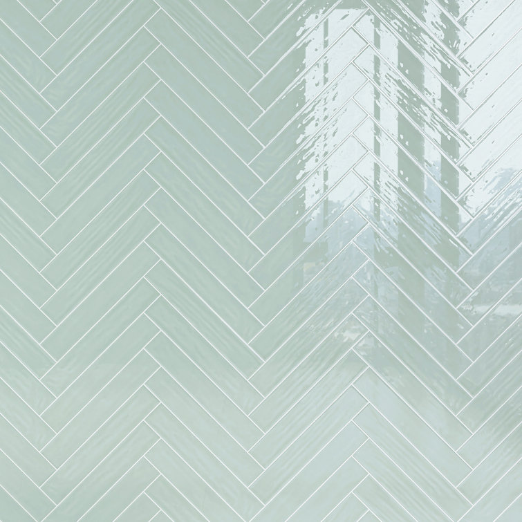 Fern Green 2x12 Polished Ceramic Subway Wall Tile