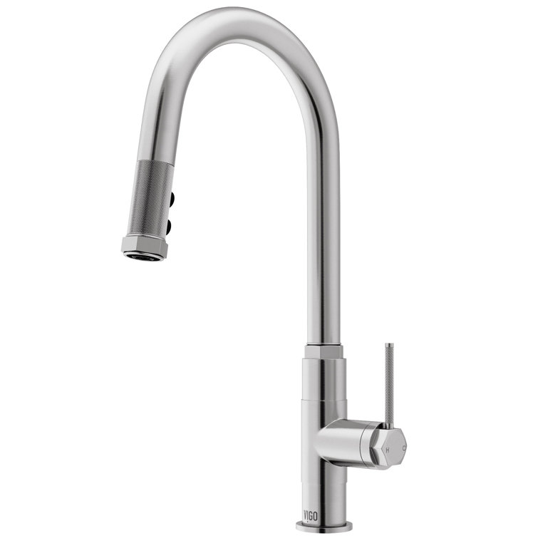 Hart 18" Stainless Steel Pull-Down Kitchen Faucet with Spray