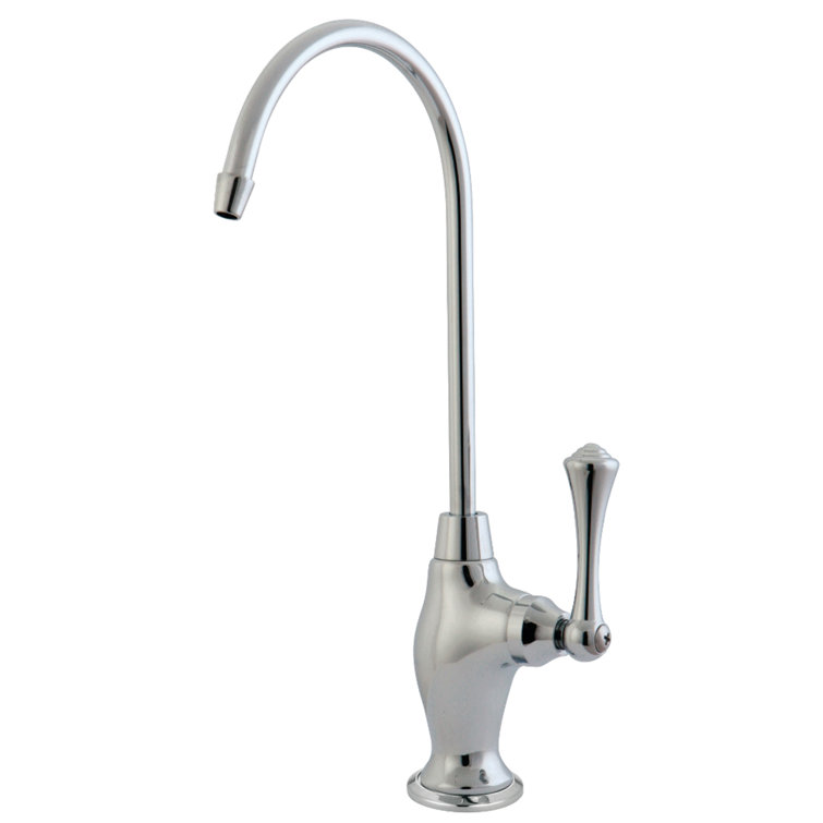 Polished Chrome Vintage Single Handle Water Filtration Faucet