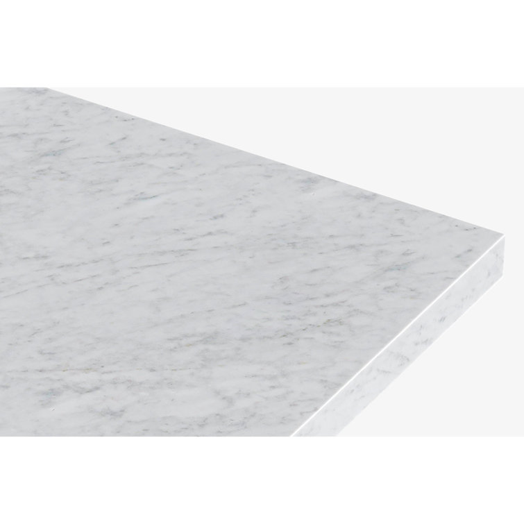 Hepburn 31" Oak Single Sink Vanity with Carrara Marble Top