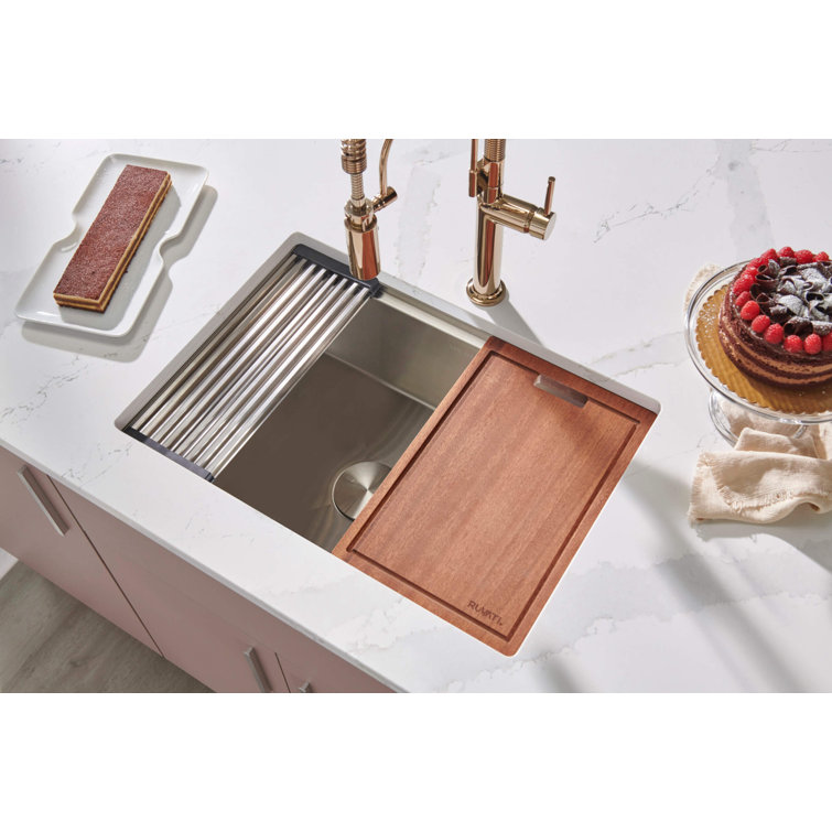 30-Inch Stainless Steel Workstation Kitchen Sink with Accessories