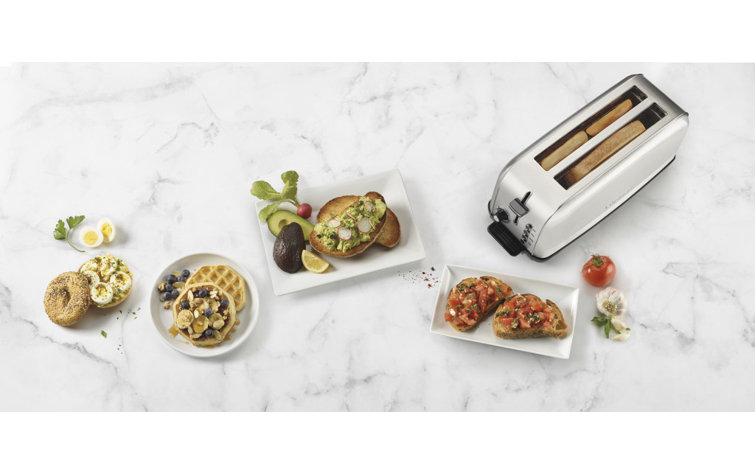 Cuisinart Silver Stainless Steel 2-Slice Long Slot Toaster