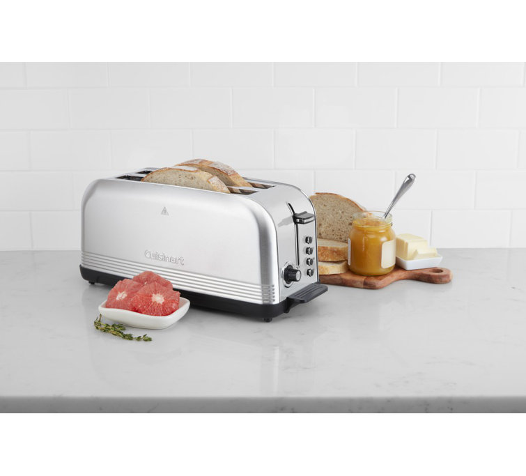 Cuisinart Silver Stainless Steel 2-Slice Long Slot Toaster