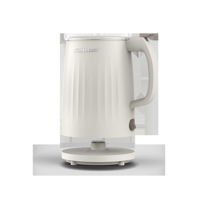 Truffle White 1-Liter Stainless Steel Electric Kettle
