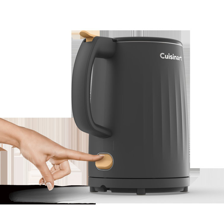 Cuisinart Black Stainless Steel 1-Liter Electric Kettle