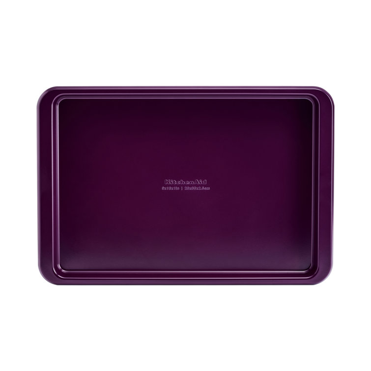Beetroot Purple Nonstick Aluminized Steel 9x13 Cookie Sheet