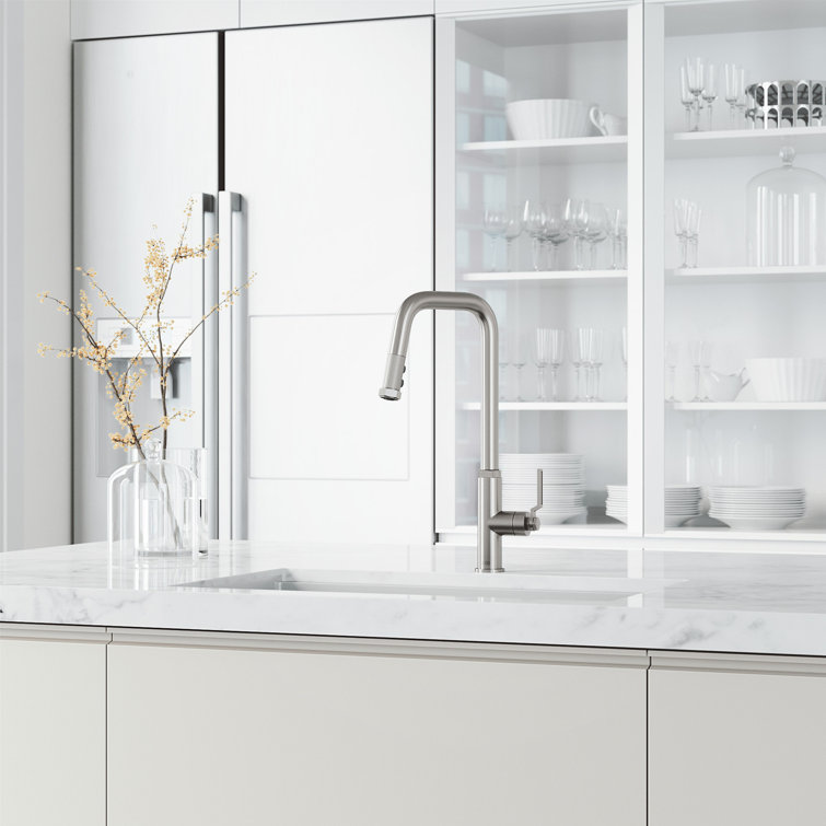 Hart 18" Stainless Steel Pull-Down Kitchen Faucet