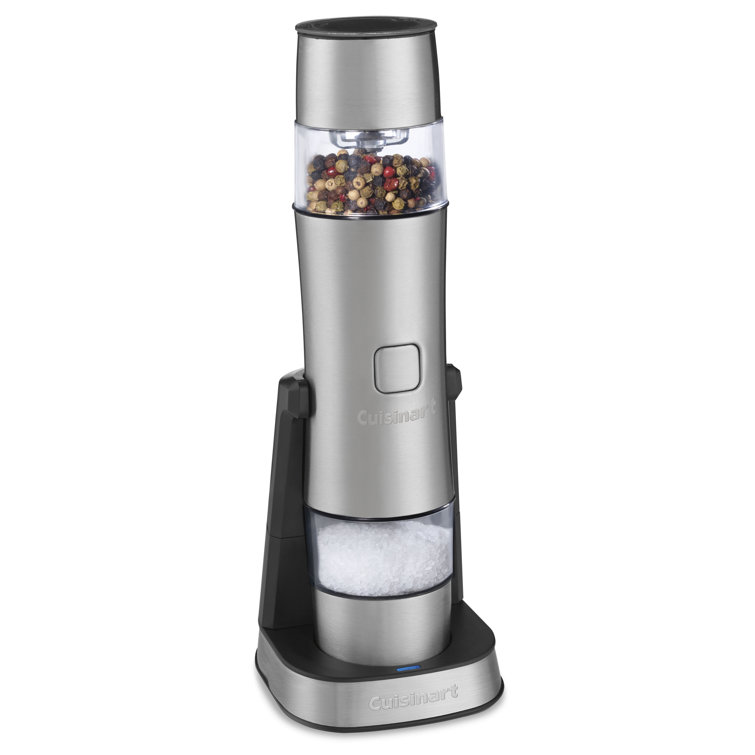 Stainless Steel Rechargeable Salt, Pepper, and Spice Mill