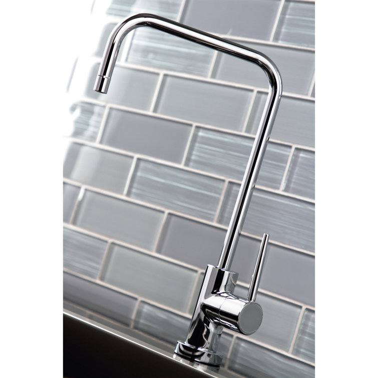 Polished Chrome Single-Handle Water Filtration Faucet