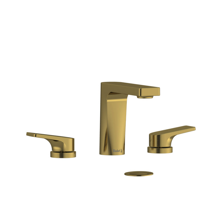 Ode Brushed Gold 2-Handle Widespread Lavatory Faucet