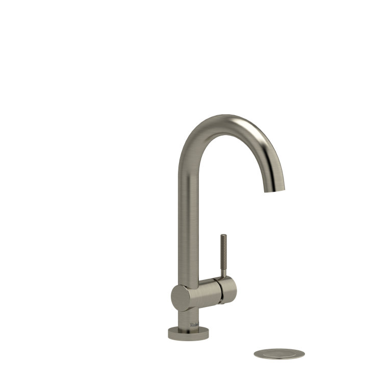 Brushed Nickel Single Handle Deck Mounted Faucet