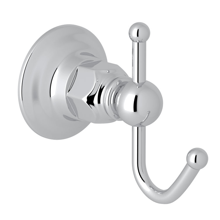 Polished Nickel Traditional Wall Mount Robe Hook