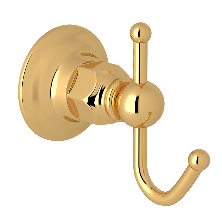 Polished Nickel Traditional Wall Mount Robe Hook