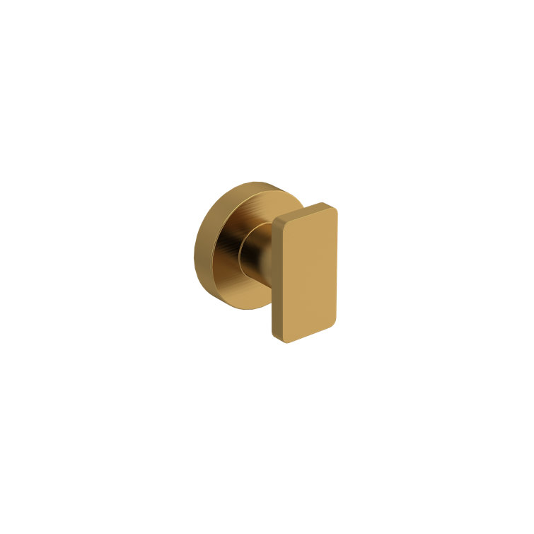 Brushed Gold Modern Wall Mounted Robe Hook